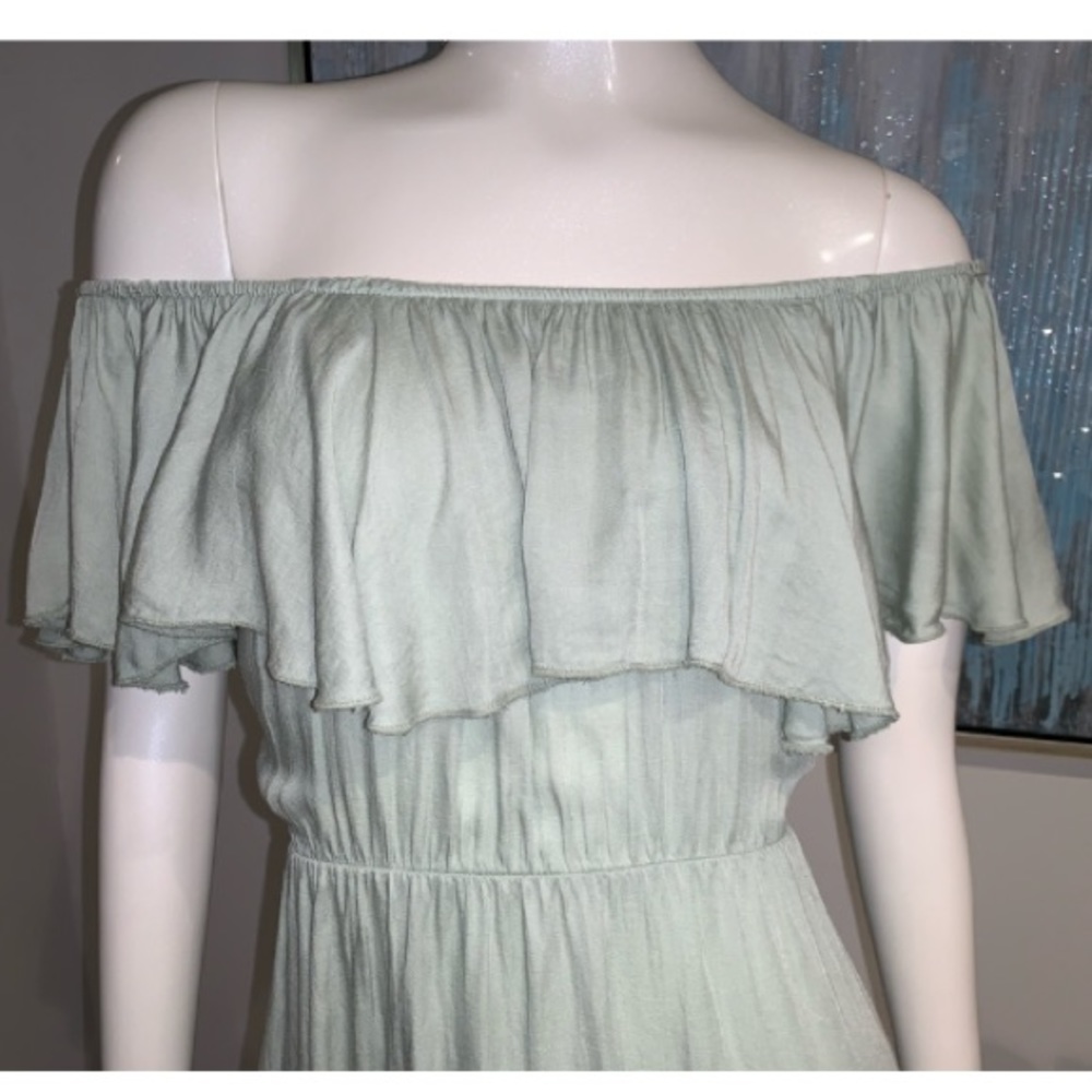 American Eagle Don’t Ask Why off shoulder dress.